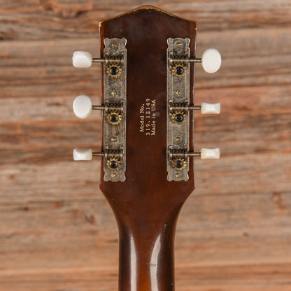 Silvertone H621 X-Brace conversion Sunburst 1960s Acoustic Guitars / OM and Auditorium