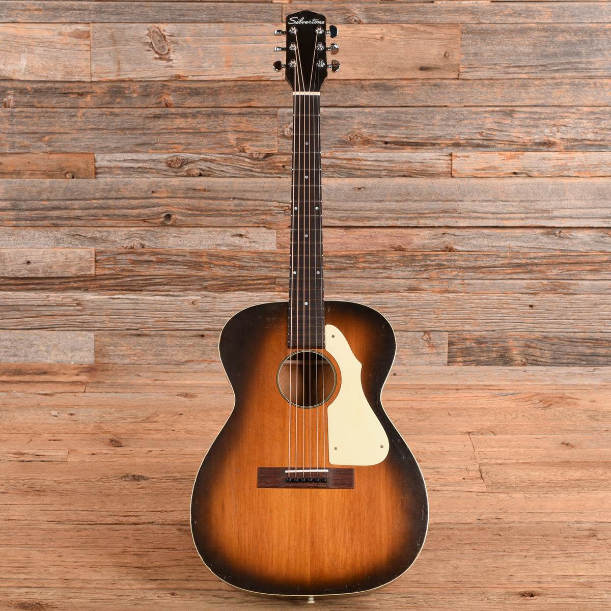 Silvertone H-602 Sunburst 1950s Acoustic Guitars