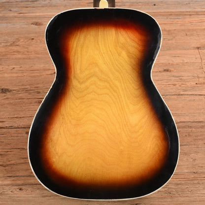 Silvertone H-602 Sunburst 1950s Acoustic Guitars