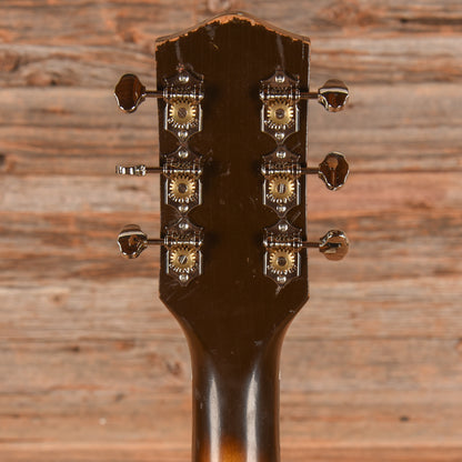 Silvertone H621 X-Brace Conversion Sunburst 1966 Acoustic Guitars