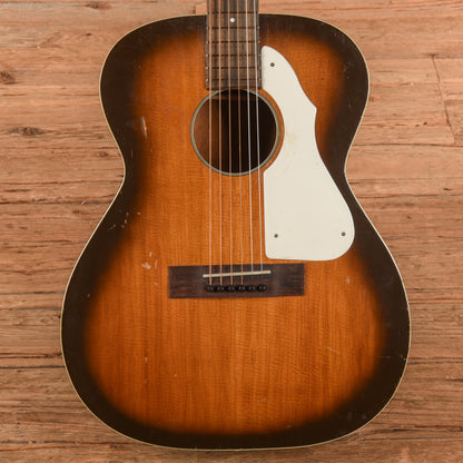 Silvertone H621 X-Brace Conversion Sunburst 1966 Acoustic Guitars