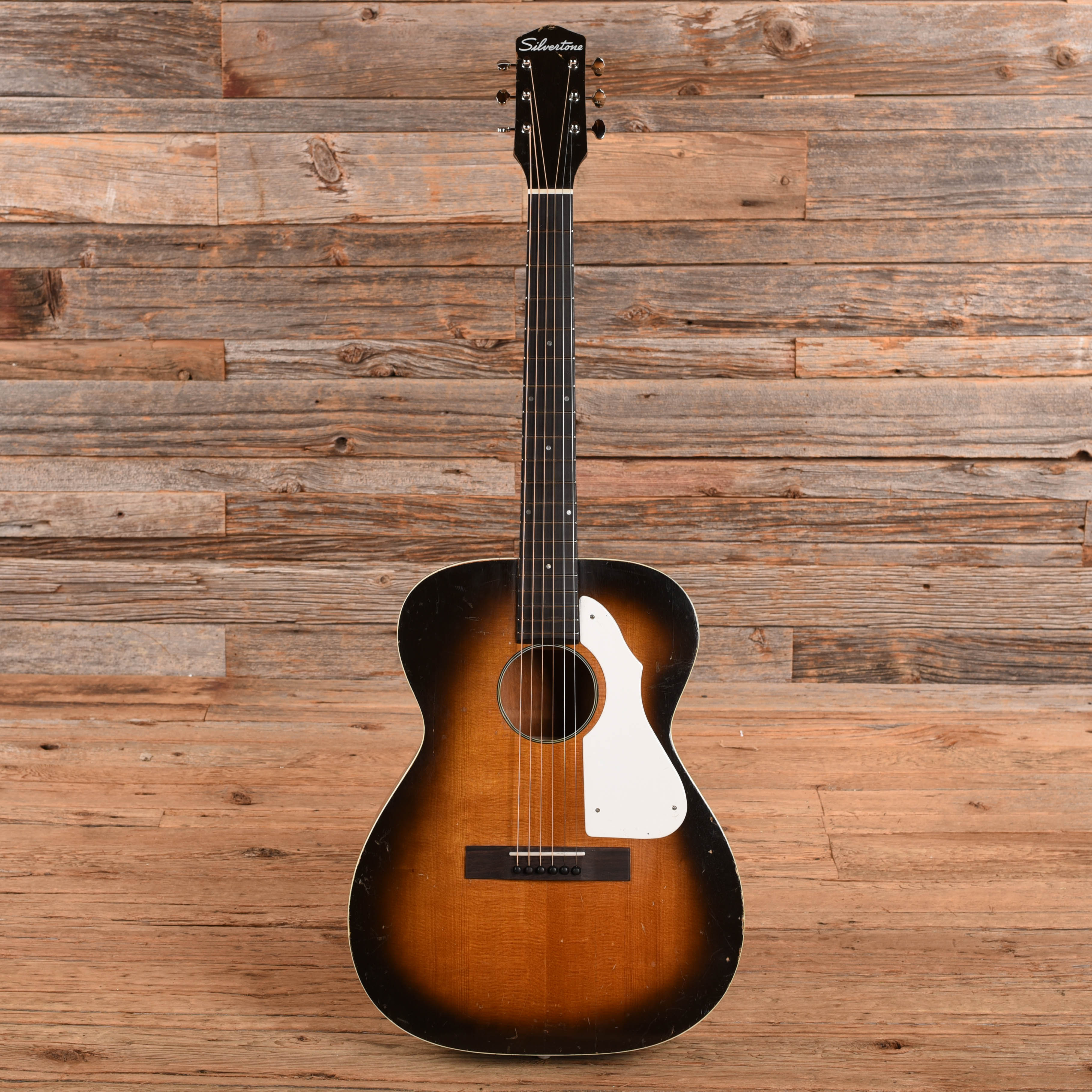 Silvertone H625 X-Brace Conversion Sunburst 1962 Acoustic Guitars