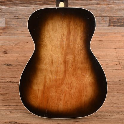 Silvertone H625 X-Brace Conversion Sunburst 1962 Acoustic Guitars