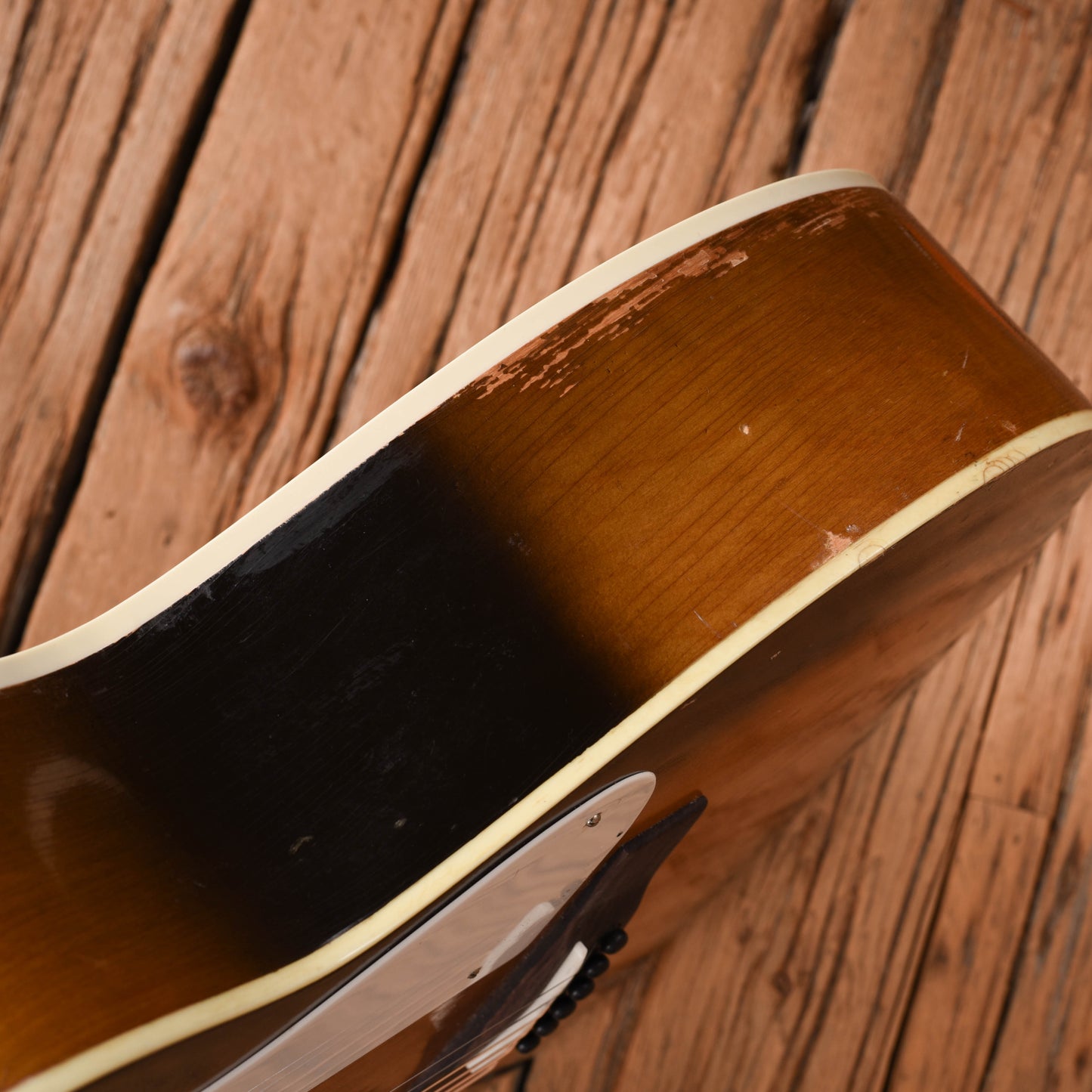 Silvertone H625 X-Brace Conversion Sunburst 1962 Acoustic Guitars