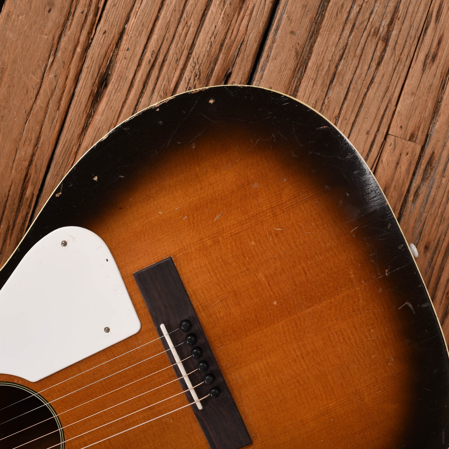 Silvertone H625 X-Brace Conversion Sunburst 1962 Acoustic Guitars