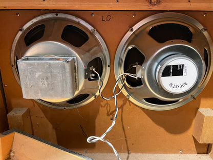 Silvertone Twin 12 Head and Cab  1967 Amplifiers