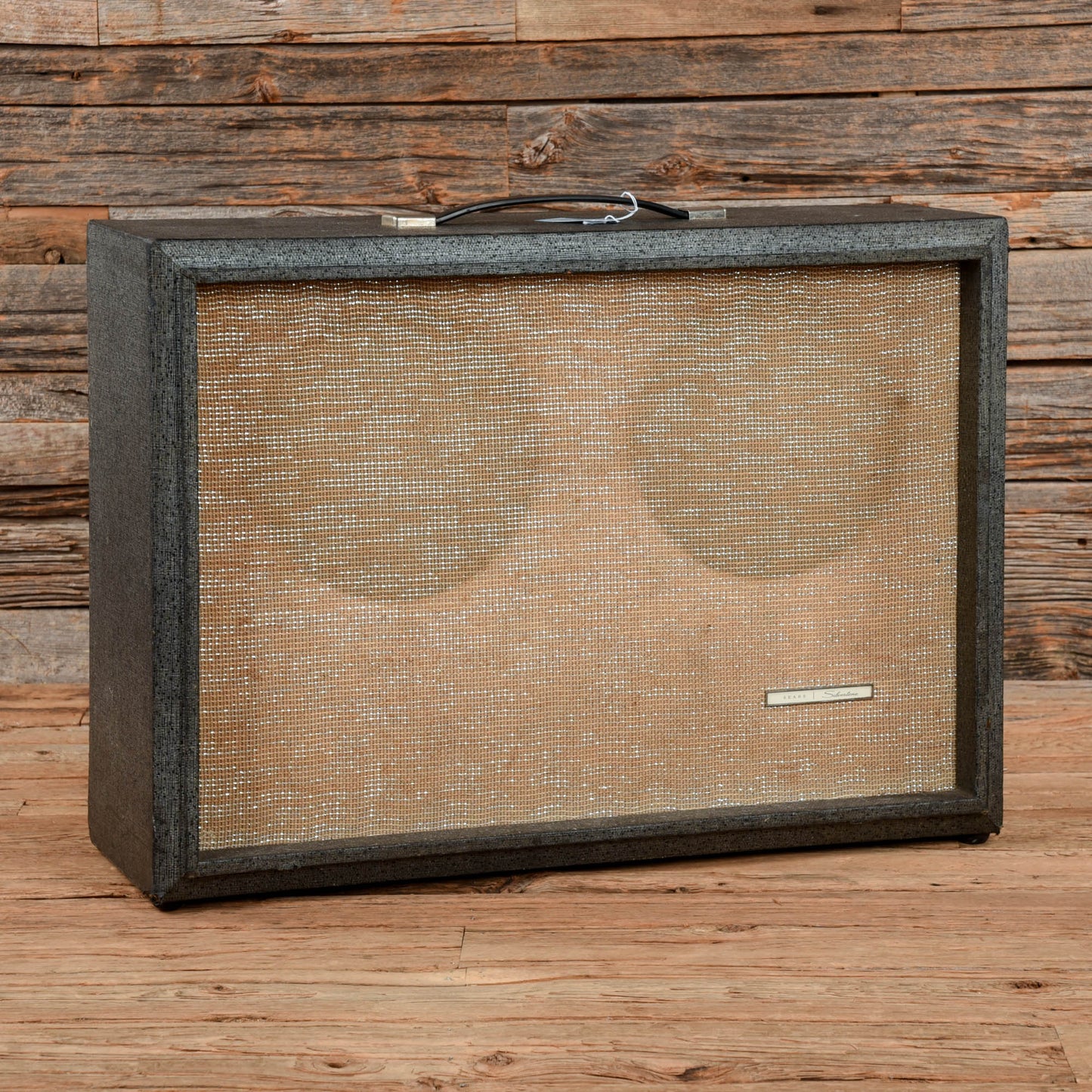 Silvertone 1484 Twin Twelve 60-Watt 2x12" Piggyback Guitar Amp  1960s Amps / Guitar Amps / Guitar Cabinets