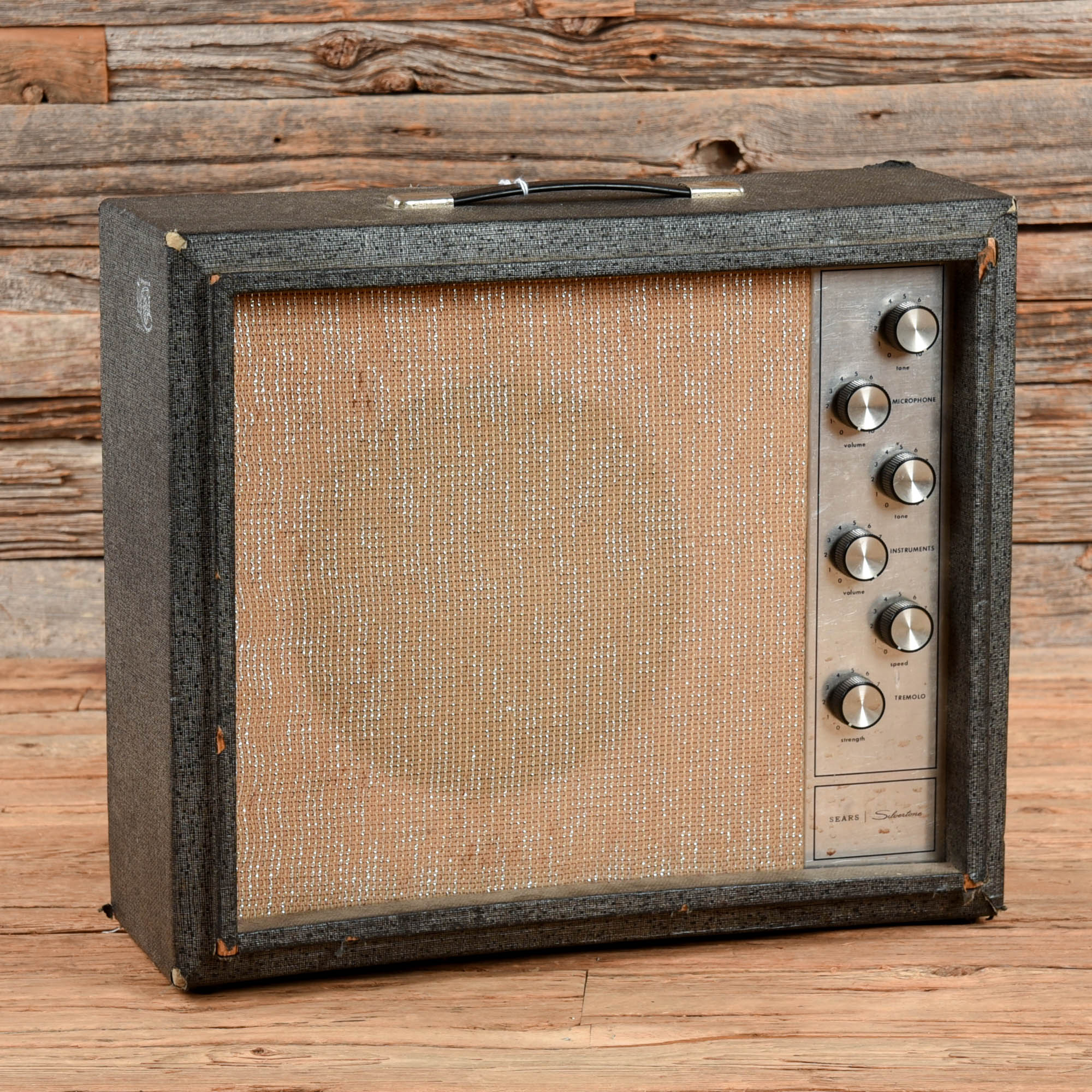 Silvertone Model 1482 5-Watt 1x12 Guitar Combo  1960s Amps / Guitar Amps / Guitar Cabinets