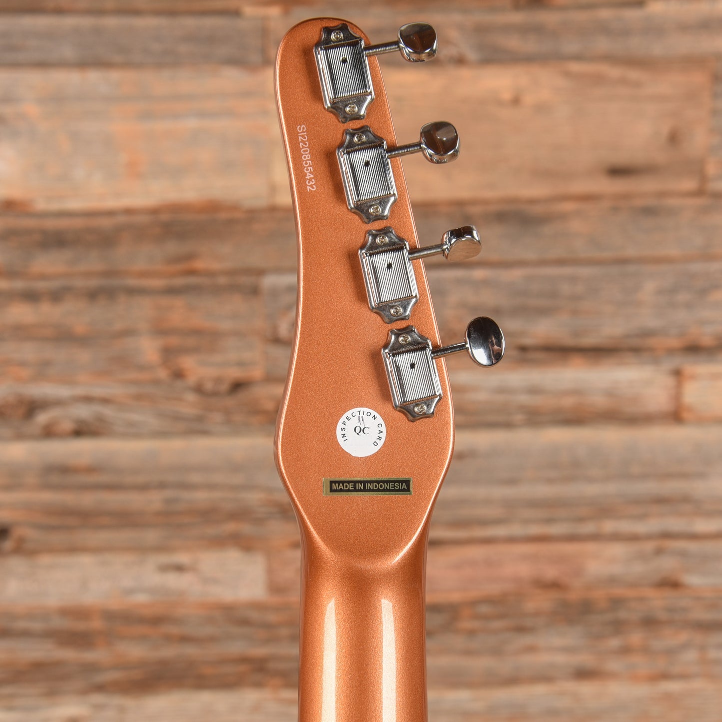 Silvertone 1444 Short Scale Bass Copper Metallic Bass Guitars / 4-String