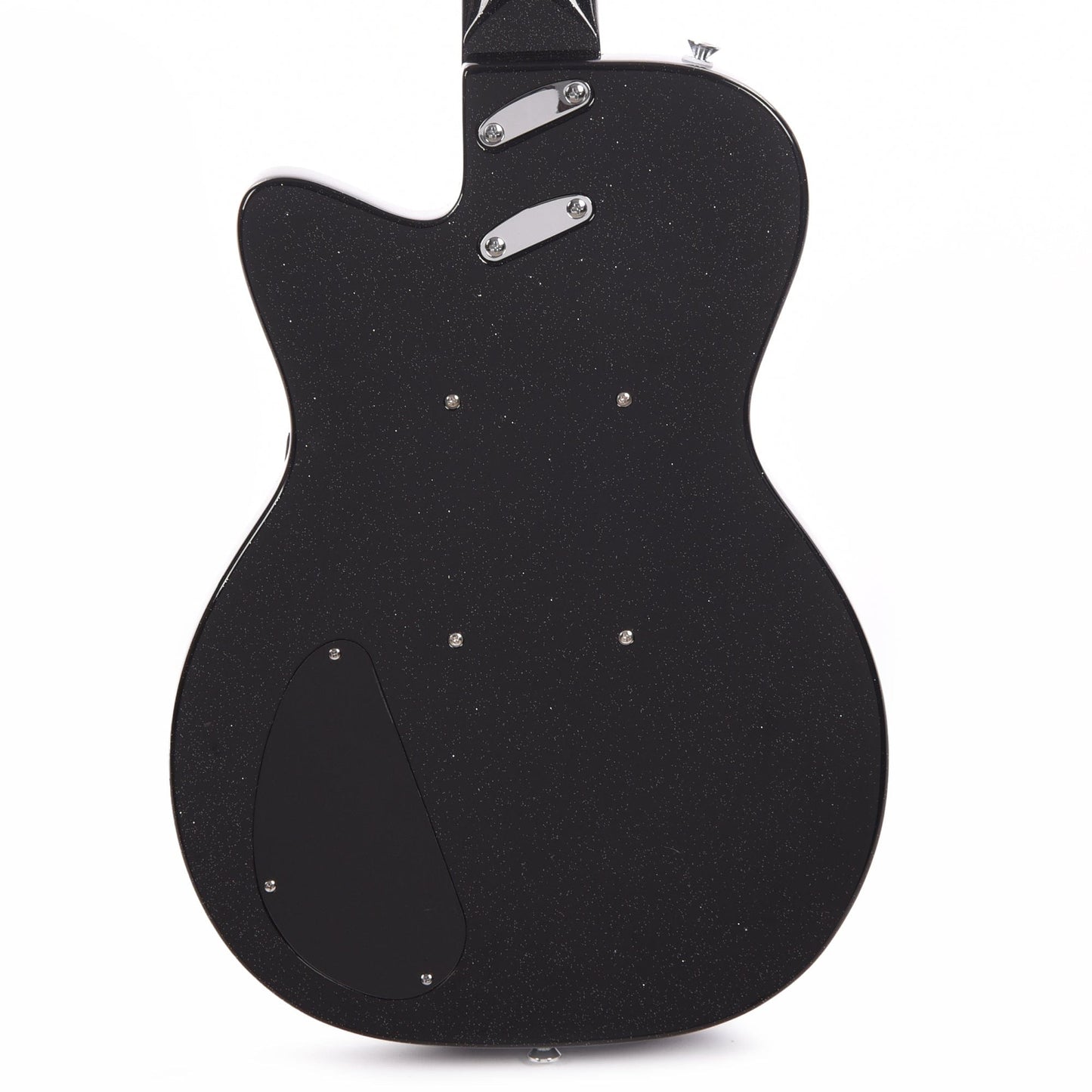 Silvertone 1444 Short Scale Bass Black Silver Flake Bass Guitars / Short Scale