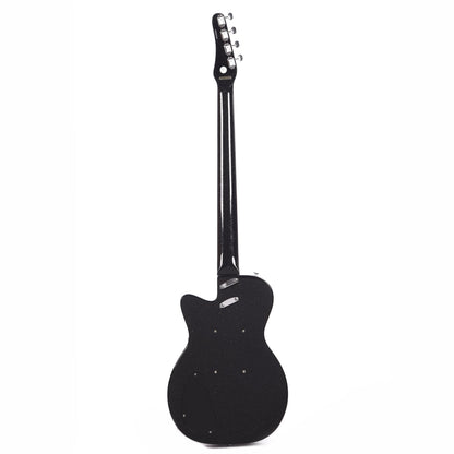 Silvertone 1444 Short Scale Bass Black Silver Flake Bass Guitars / Short Scale