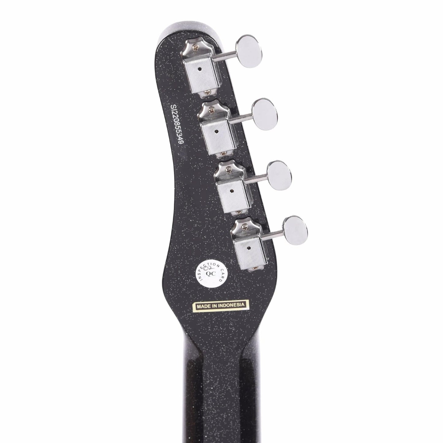Silvertone 1444 Short Scale Bass Black Silver Flake Bass Guitars / Short Scale