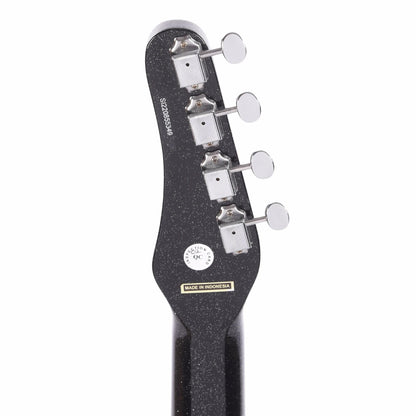 Silvertone 1444 Short Scale Bass Black Silver Flake Bass Guitars / Short Scale