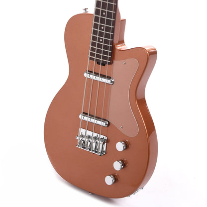 Silvertone 1444 Short Scale Bass Copper Metallic Bass Guitars / Short Scale