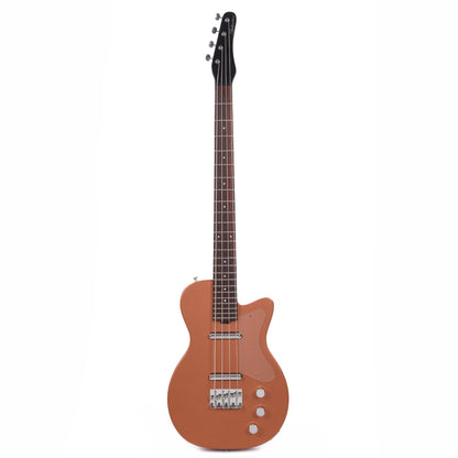 Silvertone 1444 Short Scale Bass Copper Metallic Bass Guitars / Short Scale