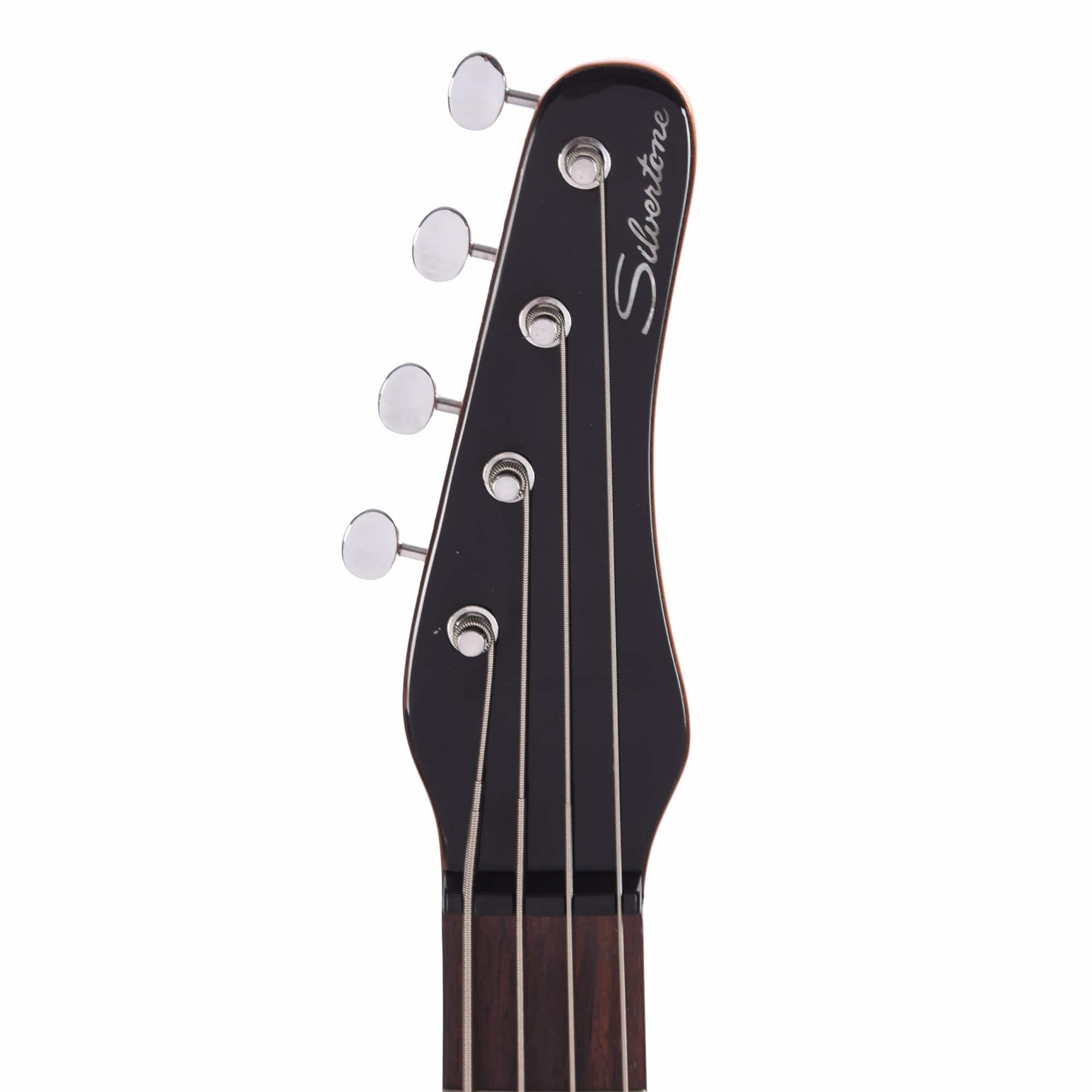 Silvertone 1444 Short Scale Bass Copper Metallic Bass Guitars / Short Scale