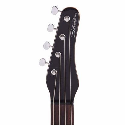 Silvertone 1444 Short Scale Bass Copper Metallic Bass Guitars / Short Scale