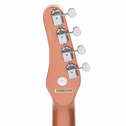 Silvertone 1444 Short Scale Bass Copper Metallic Bass Guitars / Short Scale