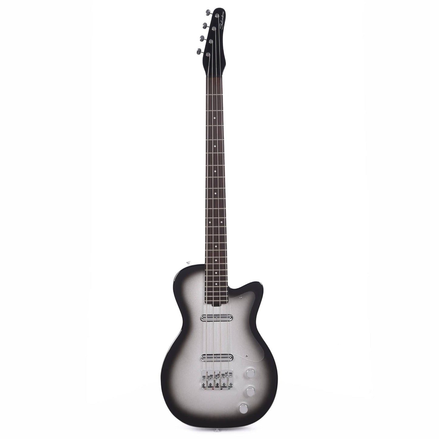 Silvertone 1444 Short Scale Bass Silverburst Bass Guitars / Short Scale