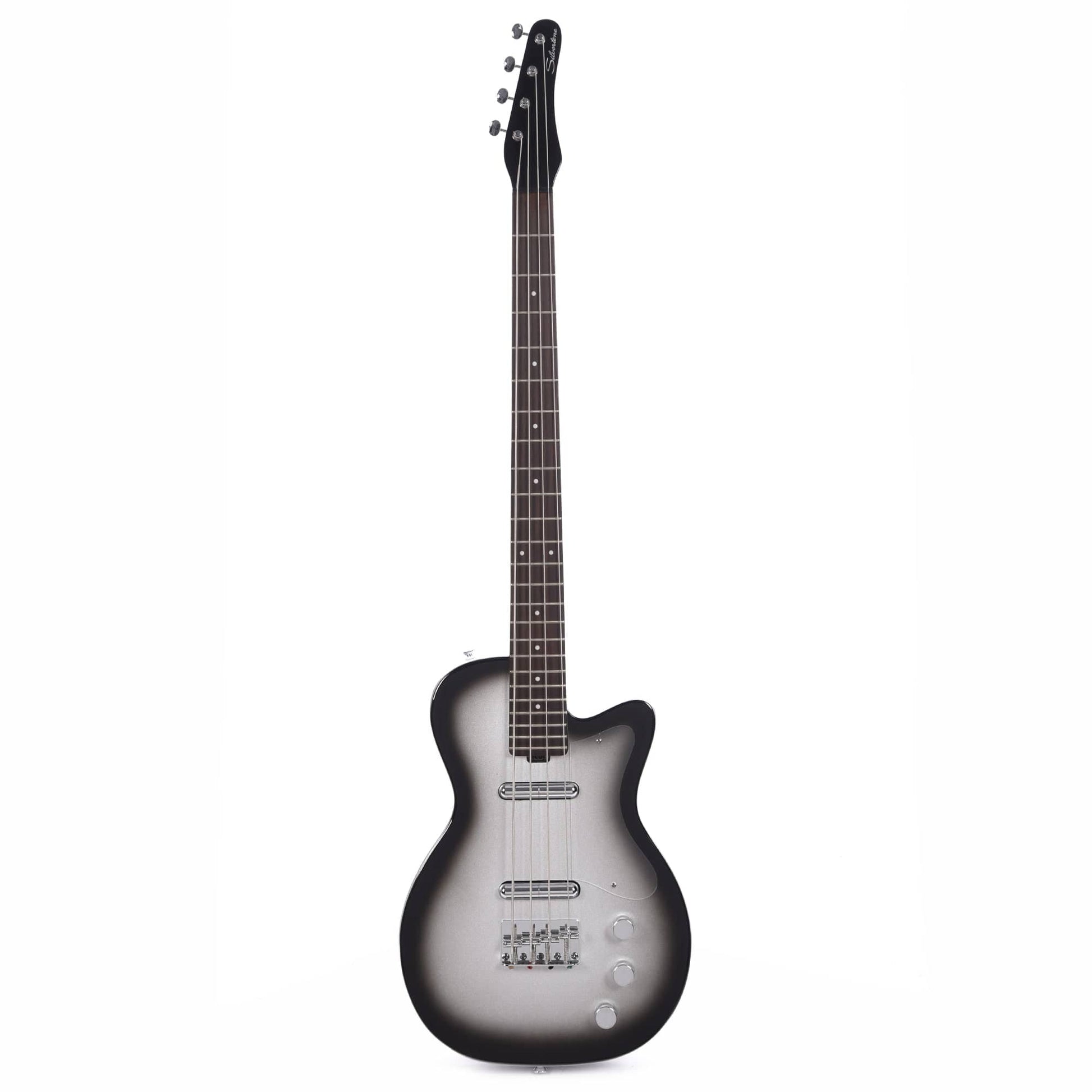 Silvertone 1444 Short Scale Bass Silverburst Bass Guitars / Short Scale