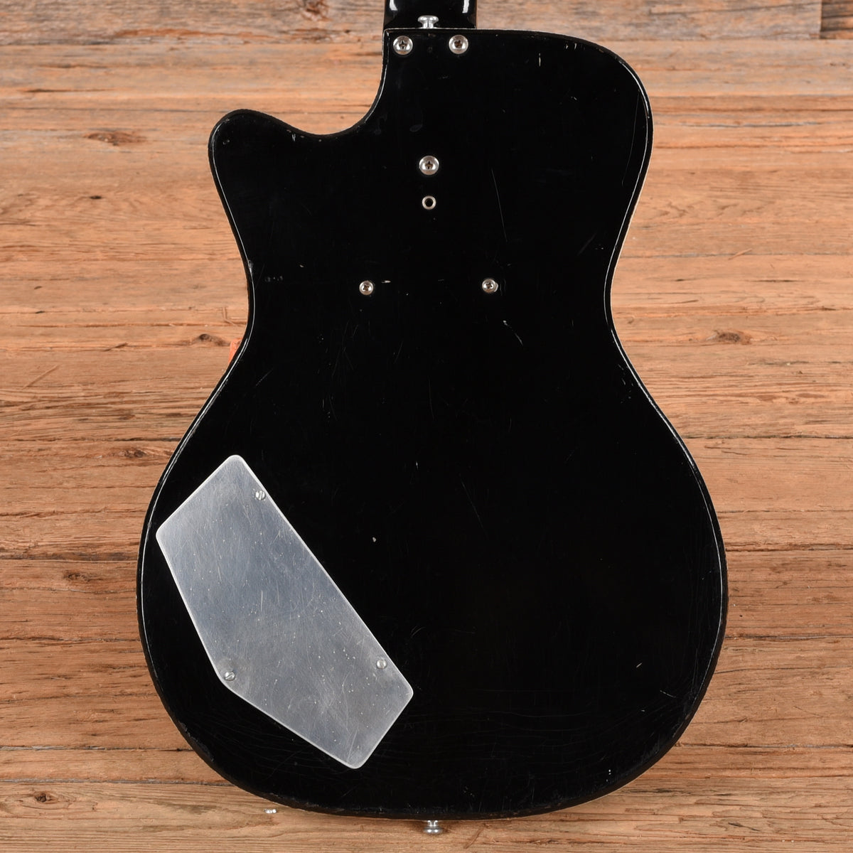 Silvertone 1444 Black 1960s Bass Guitars