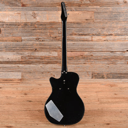 Silvertone 1444 Black 1960s Bass Guitars