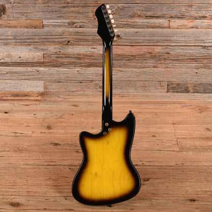 Silvertone 1449 Bobkat Sunburst 1966 Bass Guitars