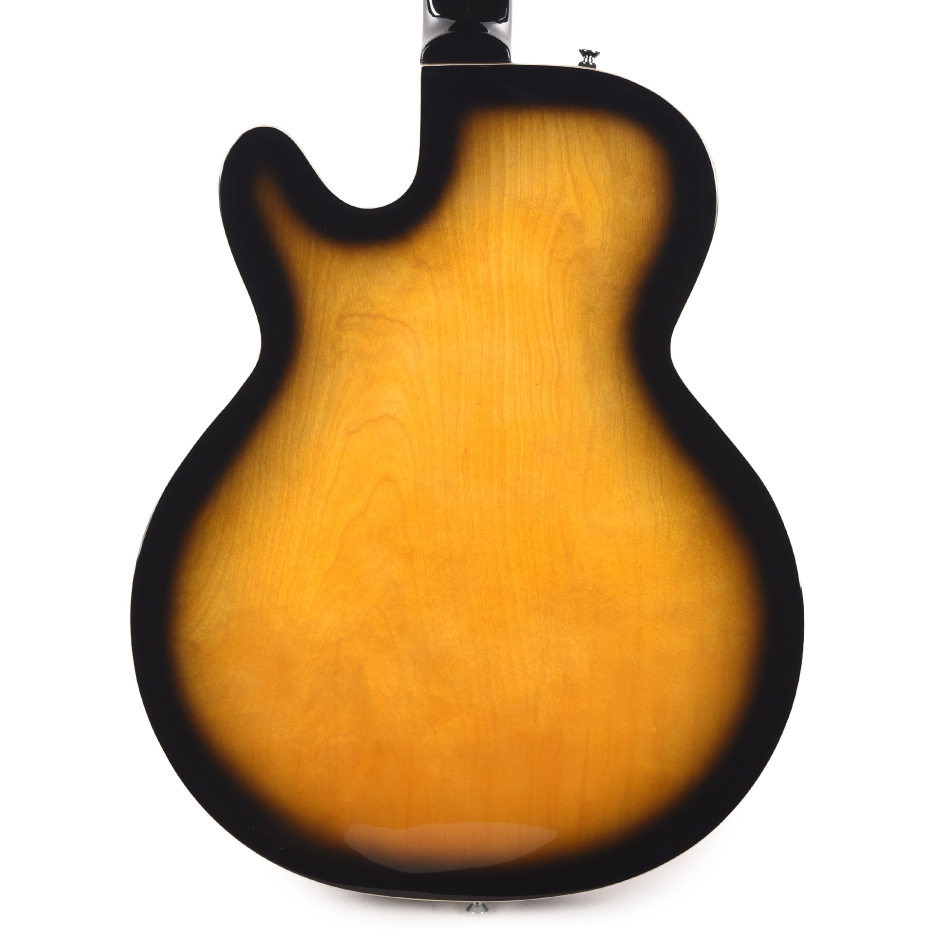 Silvertone 1446 TTSB Single Cut Semi-Hollow Electric Guitar w/ Trapeze Tailpiece Tobacco Sunburst Electric Guitars / Semi-Hollow