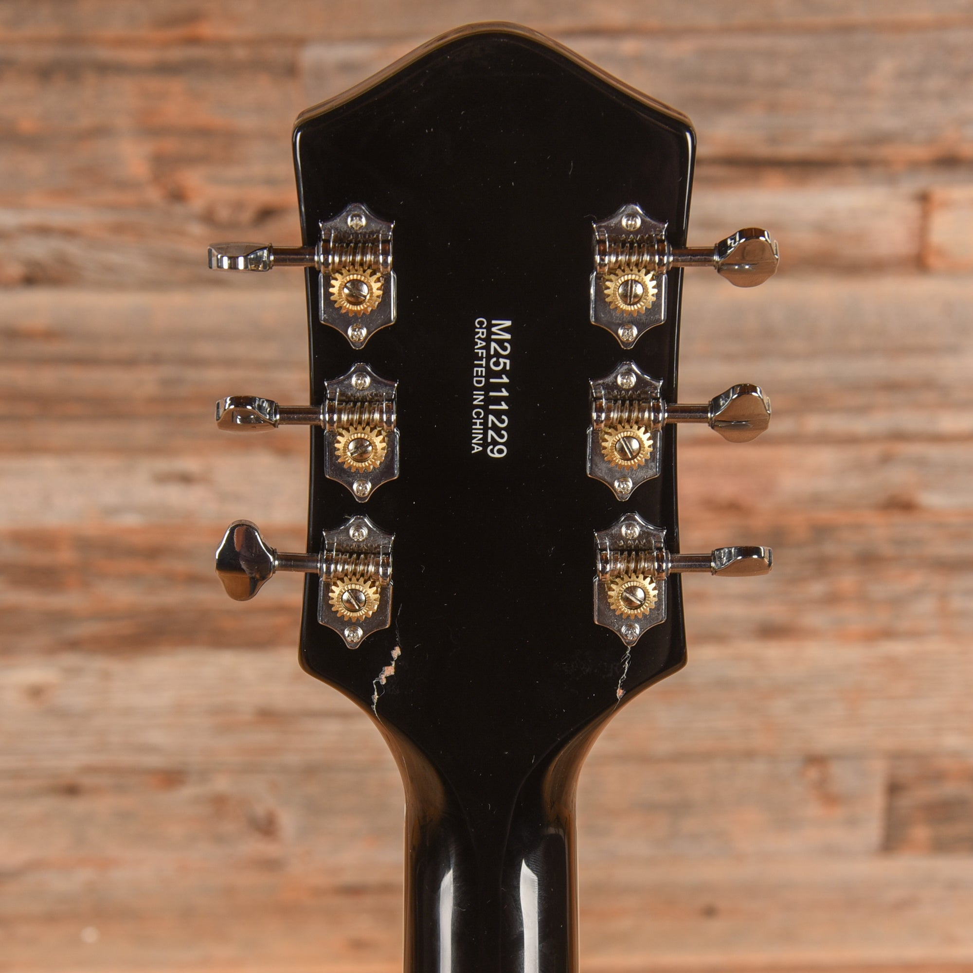 Silvertone 1446 TTSB Single Cut Semi-Hollow Electric Guitar w/ Trapeze Tailpiece Tobacco Sunburst Electric Guitars