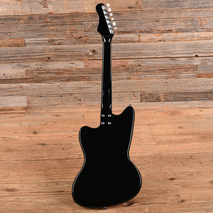 Silvertone 1478 Black Electric Guitars