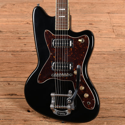 Silvertone 1478 Black Electric Guitars