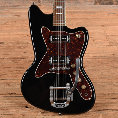 Silvertone 1478 Black Electric Guitars