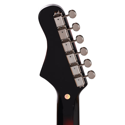 Silvertone 1478 VRSB Offset Solid Body Electric Guitar w/ Bigsby Vibrato Red Silver Flake Burst Electric Guitars