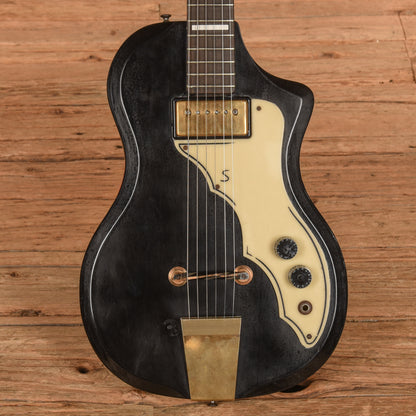 Silvertone Artist 1522S Black 1960s Electric Guitars