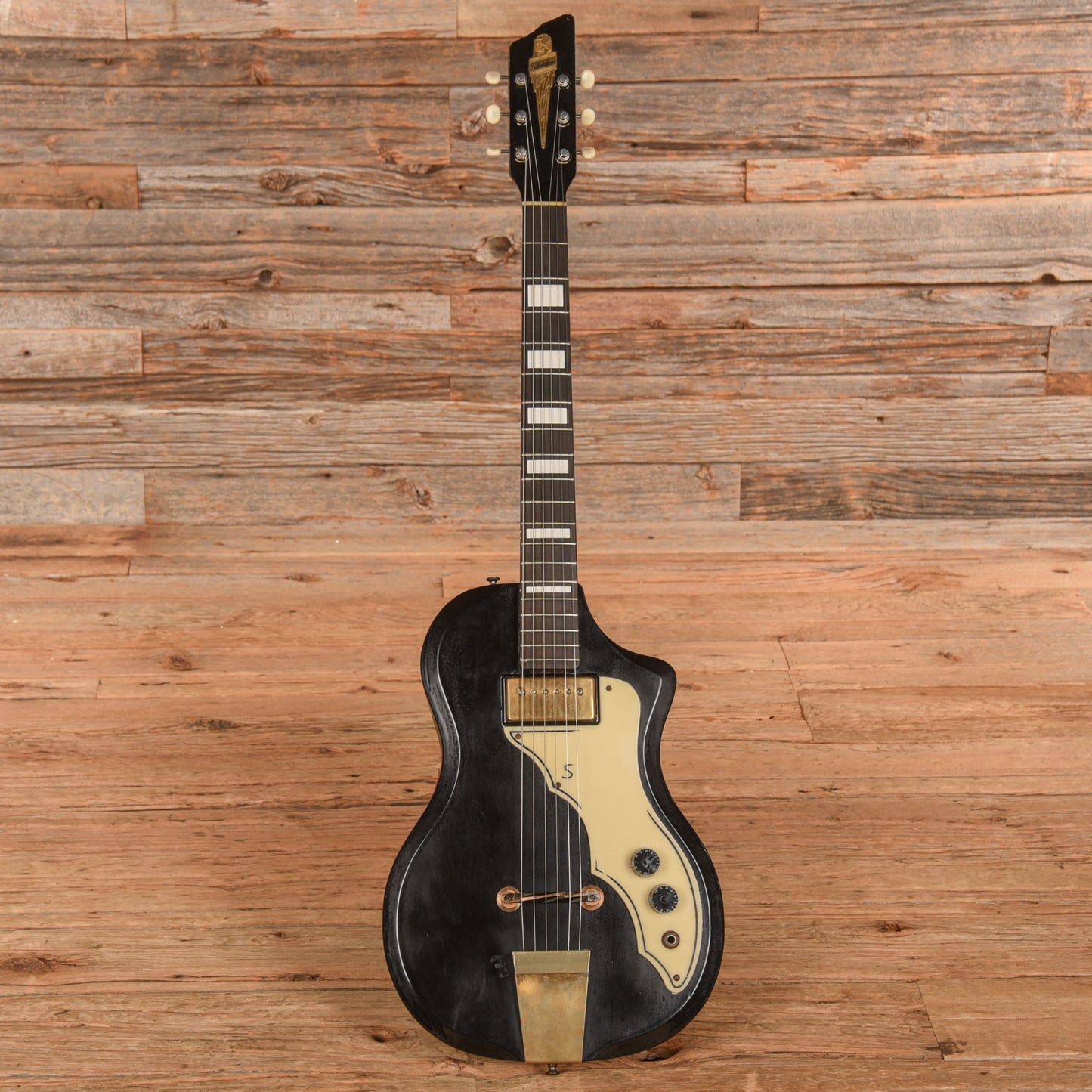 Silvertone Artist 1522S Black 1960s Electric Guitars