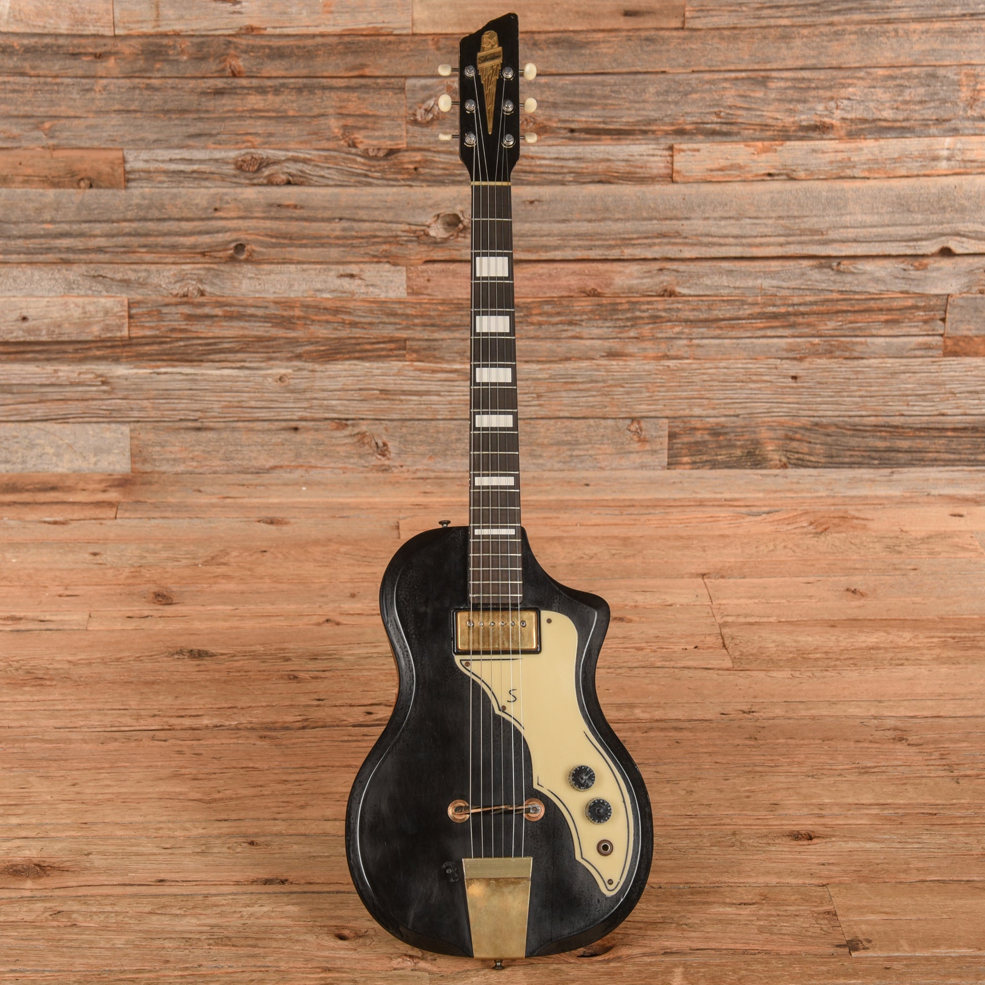 Silvertone Artist 1522S Black 1960s Electric Guitars