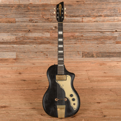 Silvertone Artist 1522S Black 1960s Electric Guitars