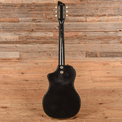Silvertone Artist 1522S Black 1960s Electric Guitars