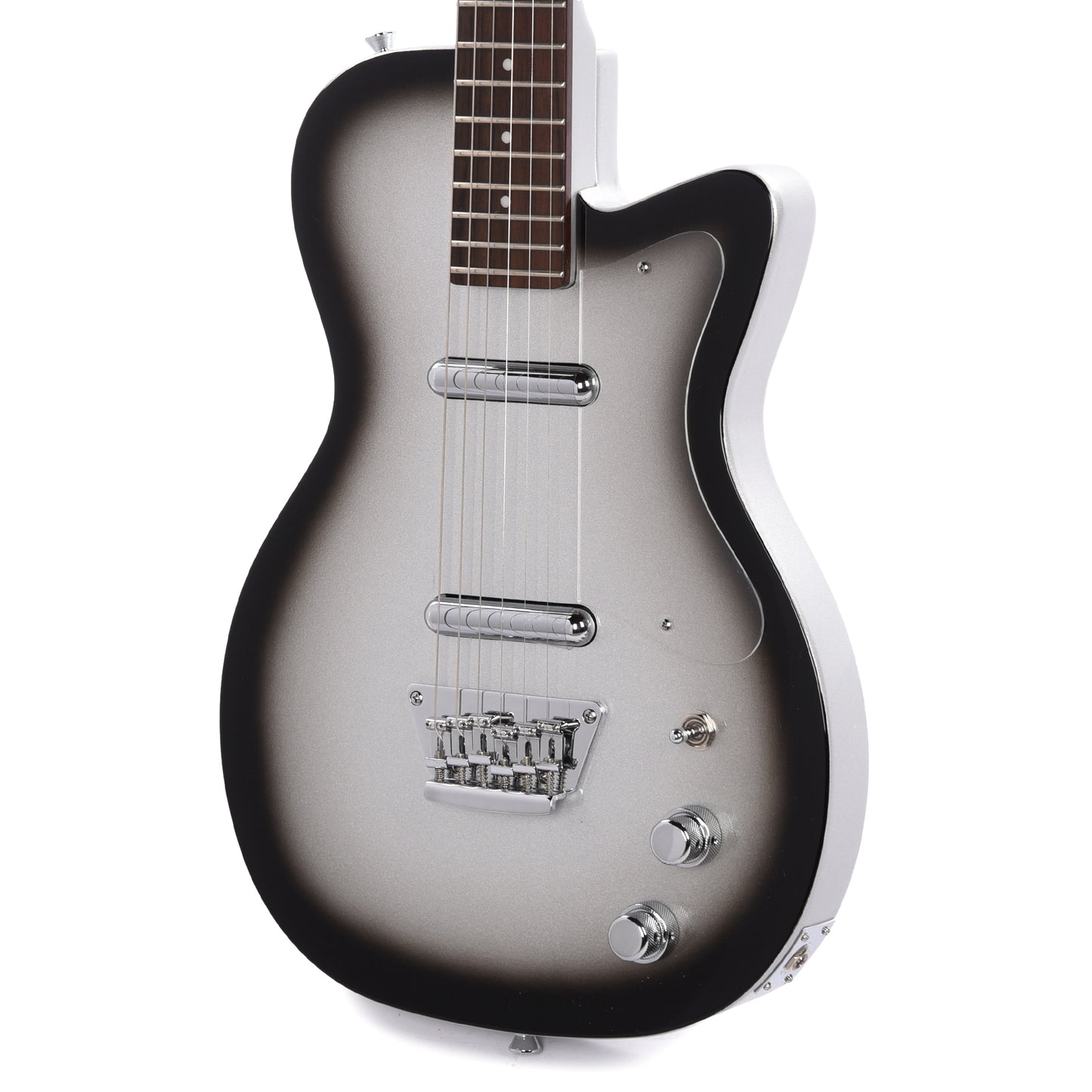 Silvertone 1303 Silverburst Electric Guitars / Solid Body
