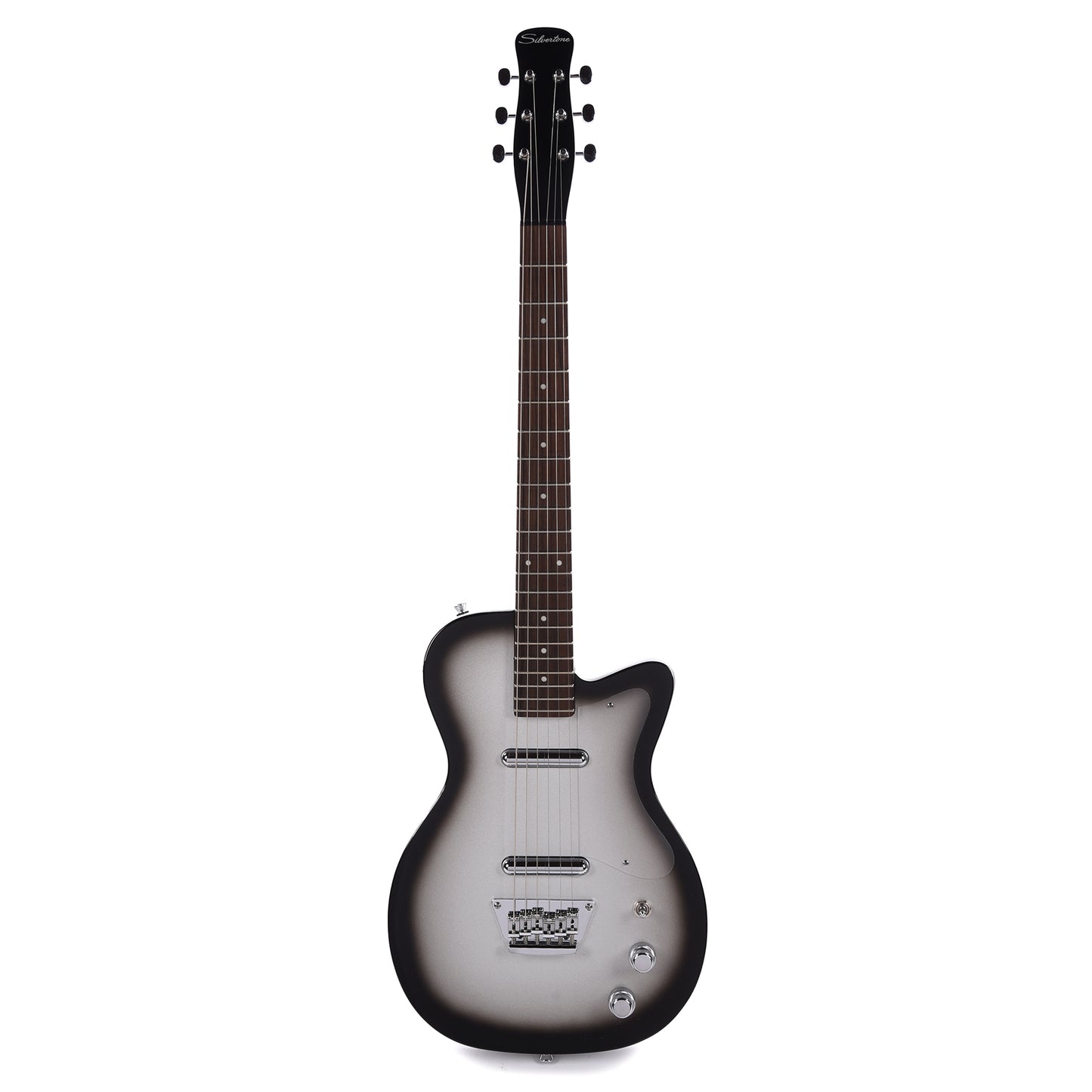 Silvertone 1303 Silverburst Electric Guitars / Solid Body
