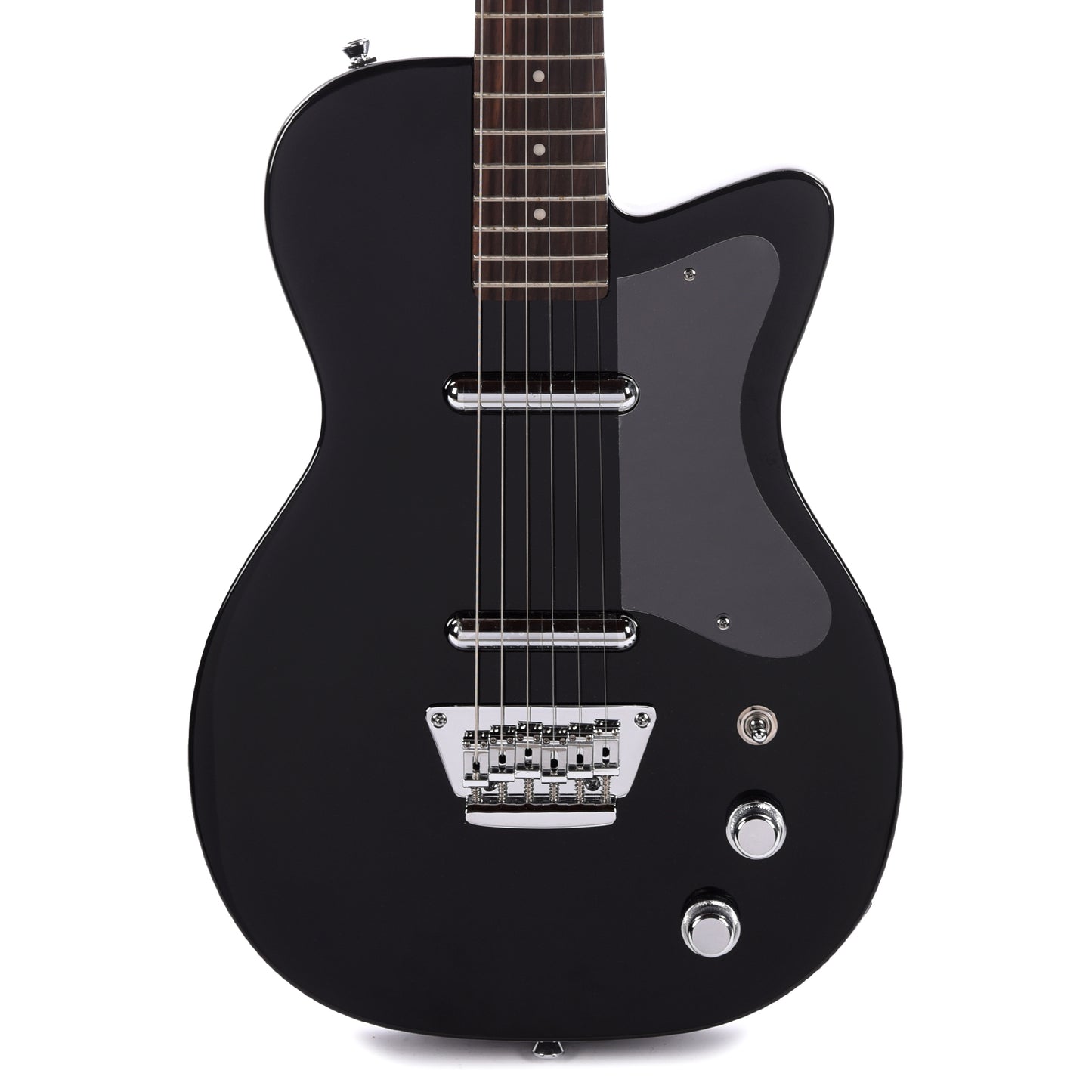 Silvertone 1303/U2 Black Electric Guitars / Solid Body