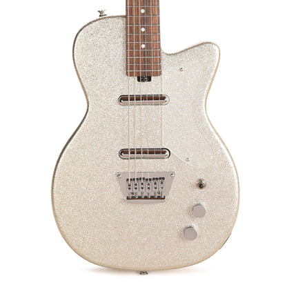 Silvertone 1373 Baritone Electric Guitar Heavy Silver Flake Electric Guitars / Solid Body