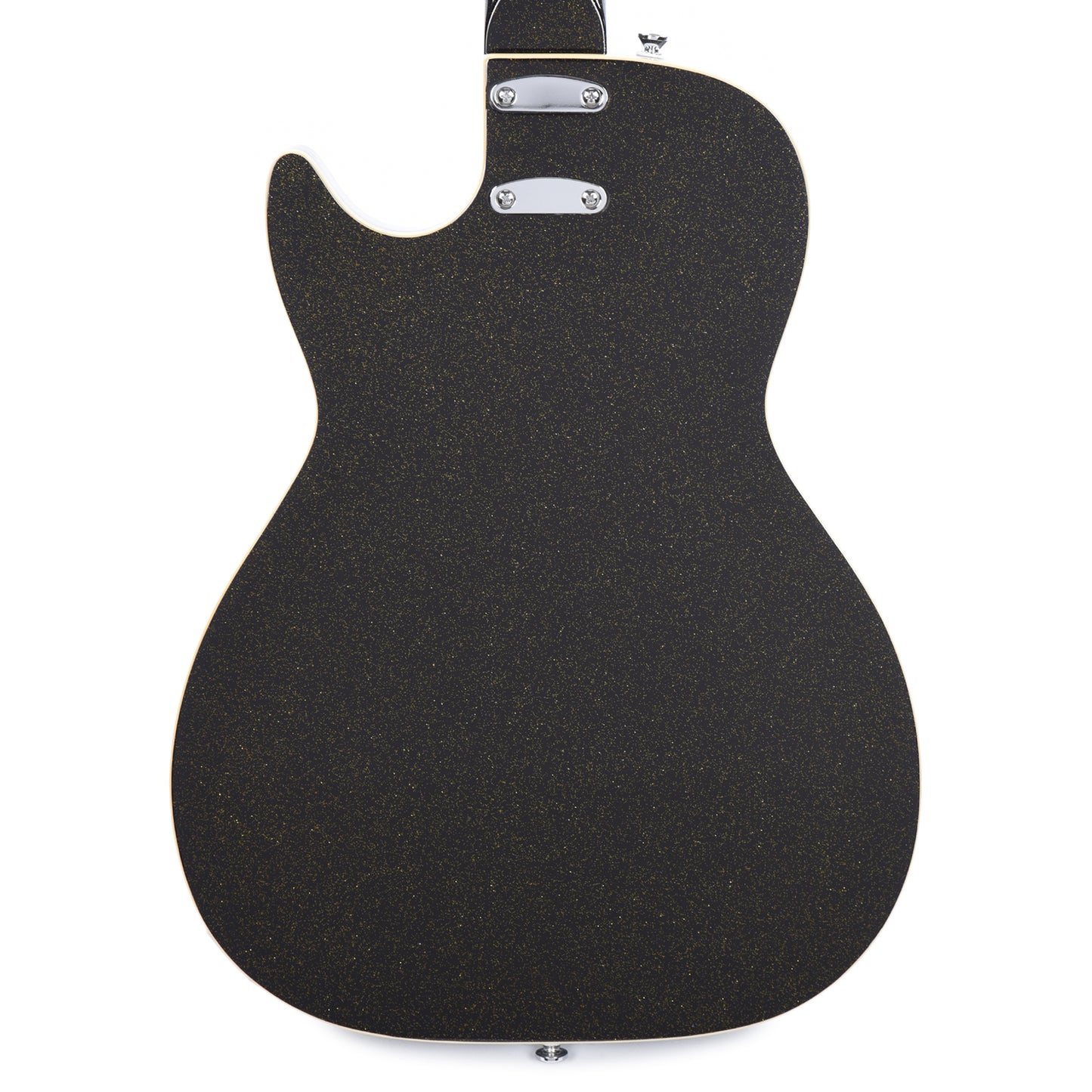 Silvertone 1423 Jupiter Black Gold Metallic Flake Electric Guitars / Solid Body