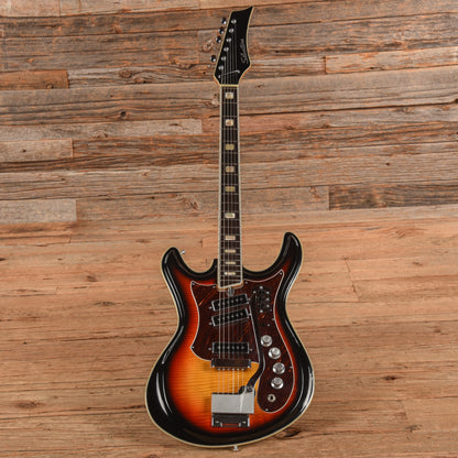 Silvertone 1445 Sunburst 1960s Electric Guitars / Solid Body