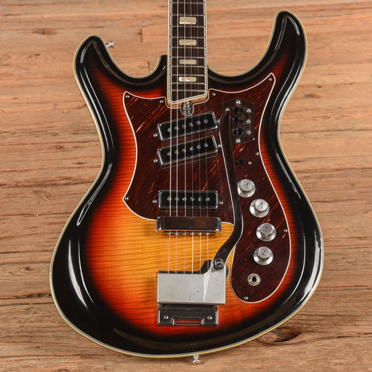 Silvertone 1445 Sunburst 1960s Electric Guitars / Solid Body