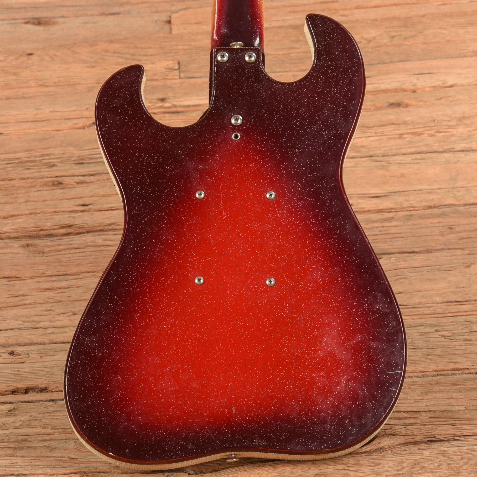 Silvertone 1449/1457 Red Burst 1963 Electric Guitars / Solid Body