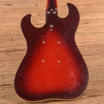 Silvertone 1449/1457 Red Burst 1963 Electric Guitars / Solid Body