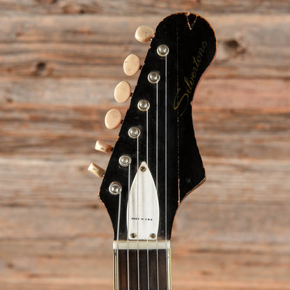 Silvertone 1478 Silhouette Red Burst 1960s Electric Guitars / Solid Body