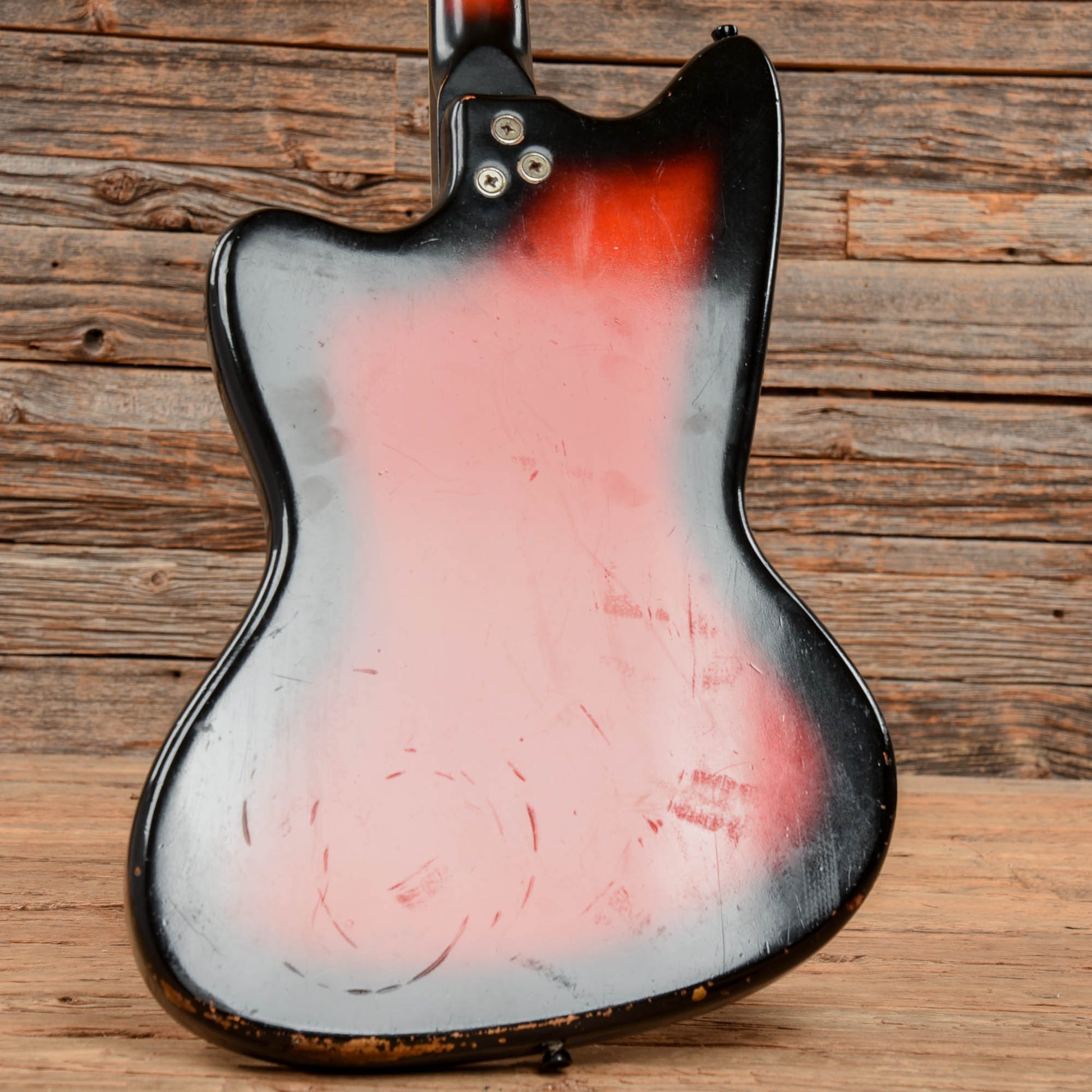 Silvertone 1478 Silhouette Red Burst 1960s Electric Guitars / Solid Body