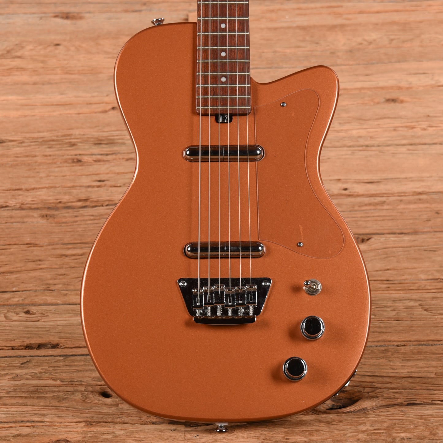 Silvertone 2-Pickup Singlecut Copper Electric Guitars / Solid Body